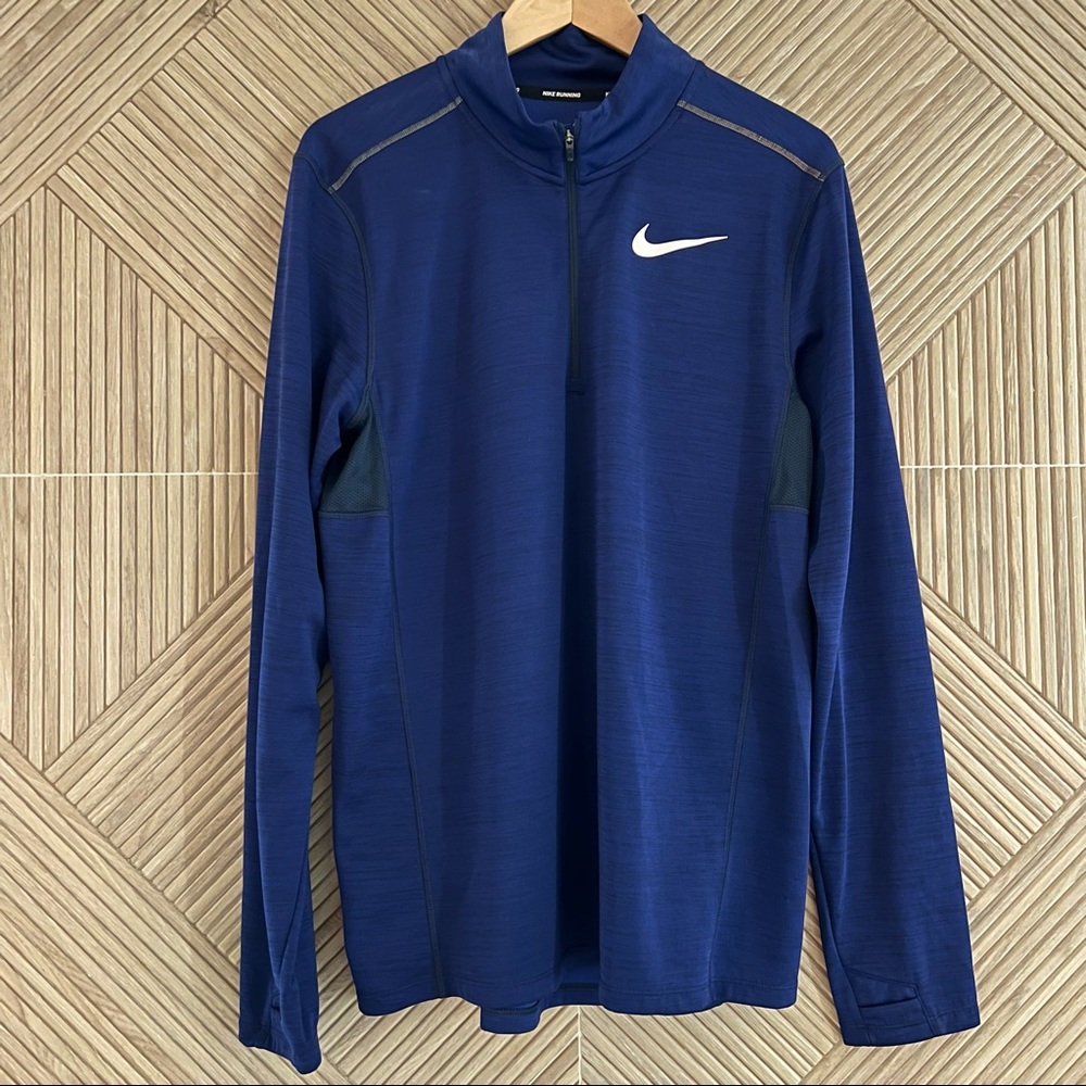 LIKE NEW, Men’s NIKE Elements Running Half-Zip Top, M
